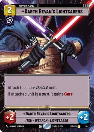 Darth Revan's Lightsabers (Hyperspace) |  (502)  [Legends of the Force]