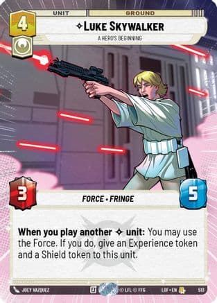 Luke Skywalker - A Hero's Beginning (Hyperspace) |  (513)  [Legends of the Force]
