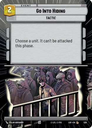Go Into Hiding (Hyperspace) |  (526)  [Legends of the Force]