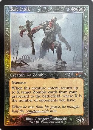 Rot Hulk (Retro Frame) |  Foil (851) [Secret Lair Drop Series]