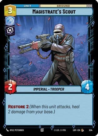 Magistrate's Scout (Foil) | Foil (534)  [Legends of the Force]