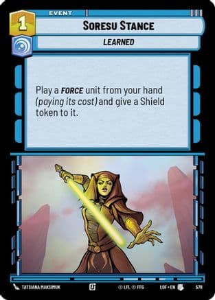 Soresu Stance (Foil) | Foil (578)  [Legends of the Force]