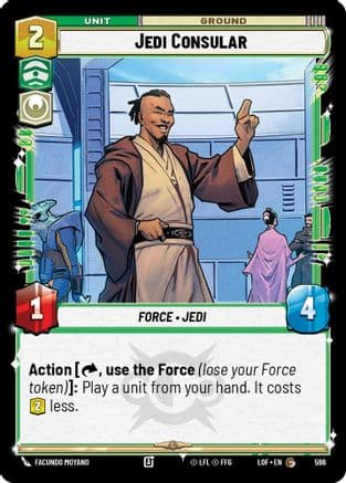 Jedi Consular (Foil) | Foil (596)  [Legends of the Force]