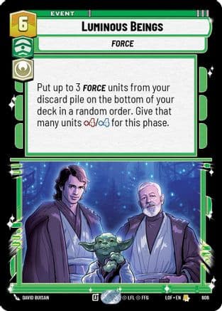 Luminous Beings (Foil) | Foil (606)  [Legends of the Force]