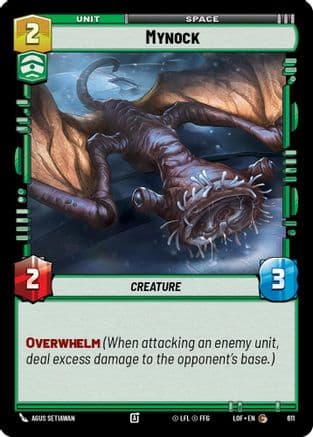 Mynock (Foil) | Foil (611)  [Legends of the Force]