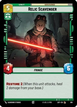 Relic Scavenger (Foil) | Foil (618)  [Legends of the Force]