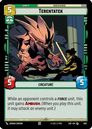 Terentatek (Foil) | Foil (620)  [Legends of the Force]