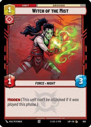 Witch of the Mist (Foil) | Foil (656)  [Legends of the Force]