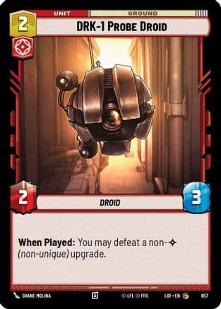 DRK-1 Probe Droid (Foil) | Foil (657)  [Legends of the Force]
