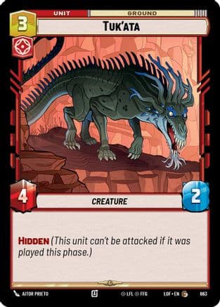 Tuk'ata (Foil) | Foil (663)  [Legends of the Force]