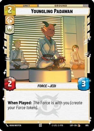 Youngling Padawan (Foil) | Foil (695)  [Legends of the Force]