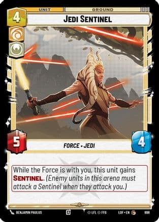 Jedi Sentinel (Foil) | Foil (698)  [Legends of the Force]