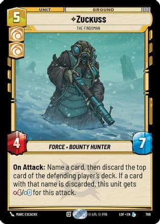 Zuckuss - The Findsman (Foil) | Foil (706)  [Legends of the Force]