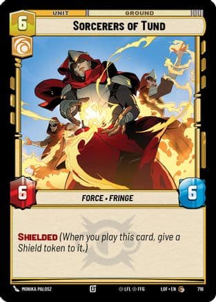 Sorcerers of Tund (Foil) | Foil (716)  [Legends of the Force]