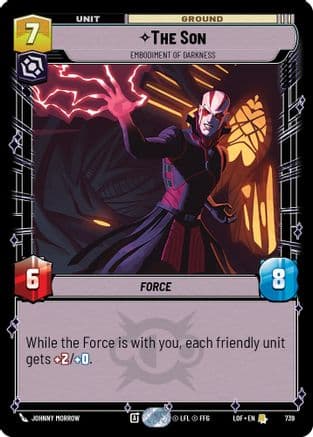 The Son - Embodiment of Darkness (Foil) | Foil (739)  [Legends of the Force]