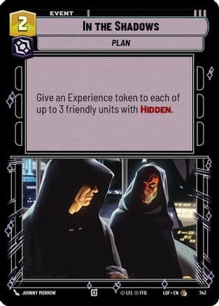 In the Shadows (Foil) | Foil (743)  [Legends of the Force]