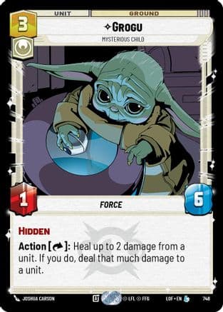 Grogu - Mysterious Child (Foil) | Foil (748)  [Legends of the Force]