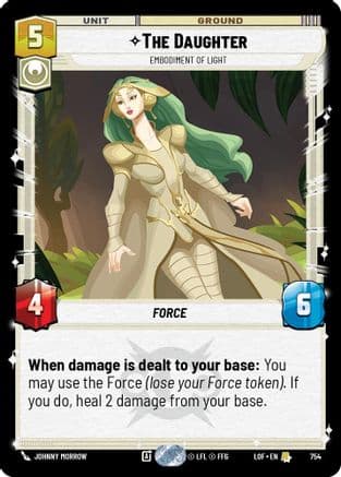 The Daughter - Embodiment of Light (Foil) | Foil (754)  [Legends of the Force]