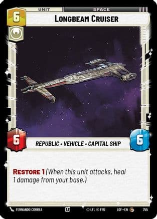 Longbeam Cruiser (Foil) | Foil (755)  [Legends of the Force]