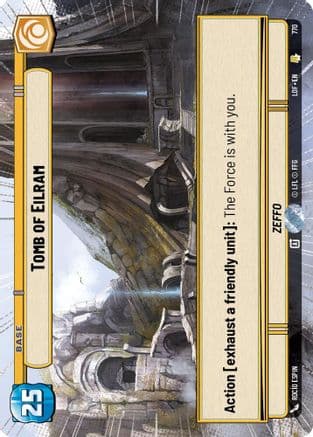 Tomb of Eilram (Hyperspace Foil) | Foil (770)  [Legends of the Force]