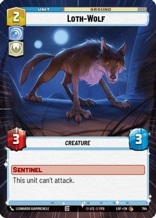 Loth-Wolf (Hyperspace Foil) | Foil (784)  [Legends of the Force]