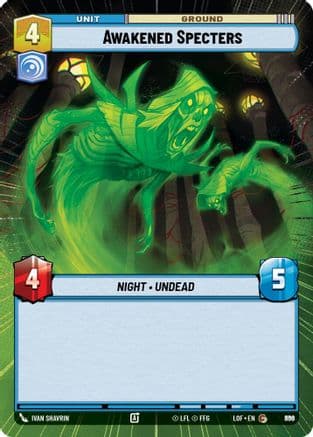 Awakened Specters (Hyperspace Foil) | Foil (806)  [Legends of the Force]