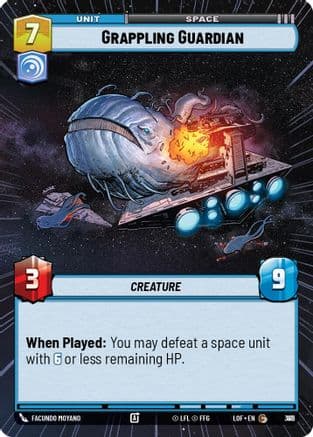 Grappling Guardian (Hyperspace Foil) | Foil (811)  [Legends of the Force]
