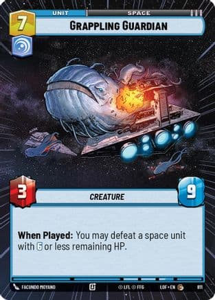 Grappling Guardian (Hyperspace Foil) | Foil (811)  [Legends of the Force]