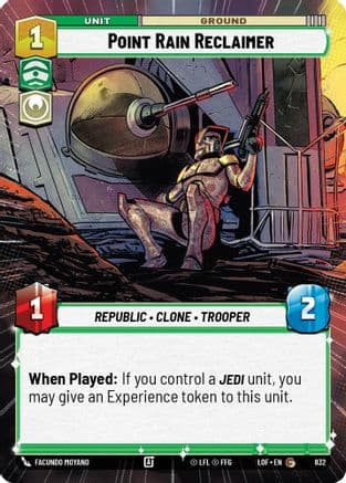 Point Rain Reclaimer (Hyperspace Foil) | Foil (832)  [Legends of the Force]