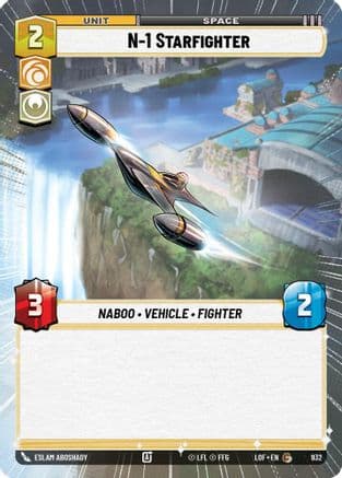 N-1 Starfighter (Hyperspace Foil) | Foil (932)  [Legends of the Force]