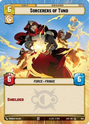 Sorcerers of Tund (Hyperspace Foil) | Foil (954)  [Legends of the Force]