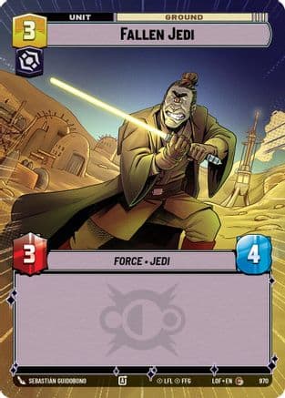 Fallen Jedi (Hyperspace Foil) | Foil (970)  [Legends of the Force]