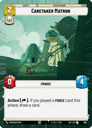 Caretaker Matron (Hyperspace Foil) | Foil (983)  [Legends of the Force]