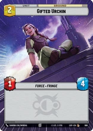 Gifted Urchin (Hyperspace Foil) | Foil (996)  [Legends of the Force]