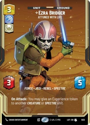 Ezra Bridger - Attuned With Life (Prestige) |  (1032)  [Legends of the Force]