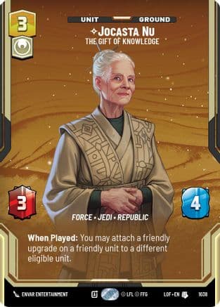 Jocasta Nu - The Gift of Knowledge (Prestige) |  (1038)  [Legends of the Force]