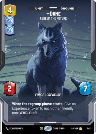 Dume - Redeem the Future (Prestige) |  (1042)  [Legends of the Force]