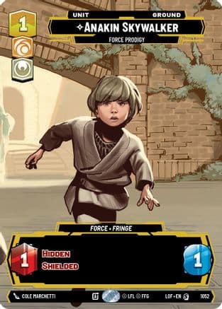 Anakin Skywalker - Force Prodigy (Prestige) |  (1052)  [Legends of the Force]