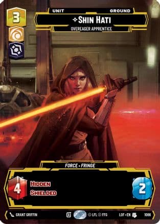 Shin Hati - Overeager Apprentice (Prestige) |  (1066)  [Legends of the Force]