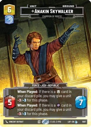 Anakin Skywalker - Champion of Mortis (Prestige) |  (1067)  [Legends of the Force]