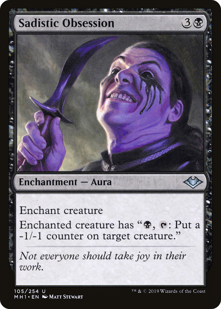 Sadistic Obsession [Modern Horizons] Foil