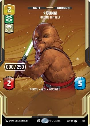 Gungi - Finding Himself (Serialized) | Foil (1129)  [Legends of the Force]