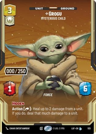 Grogu - Mysterious Child (Serialized) | Foil (1131)  [Legends of the Force]
