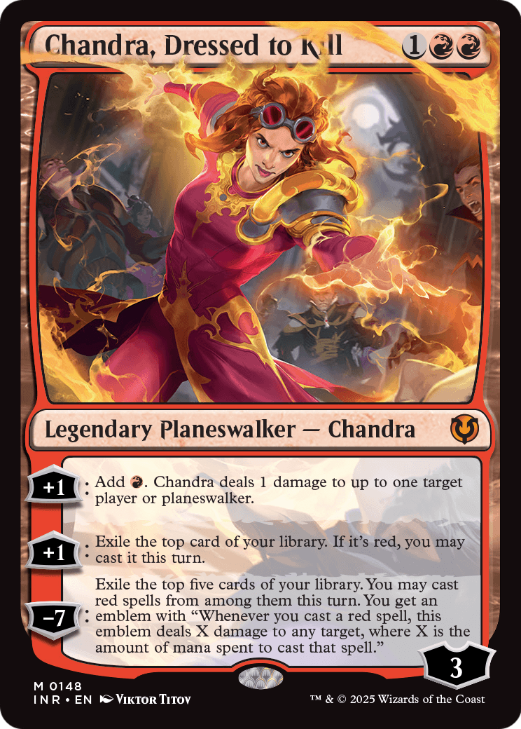 Chandra, Dressed to Kill (-148) [Innistrad Remastered]
