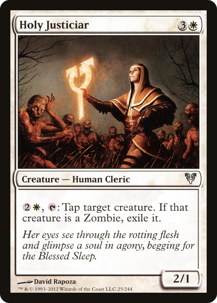 Holy Justiciar [Avacyn Restored] Foil