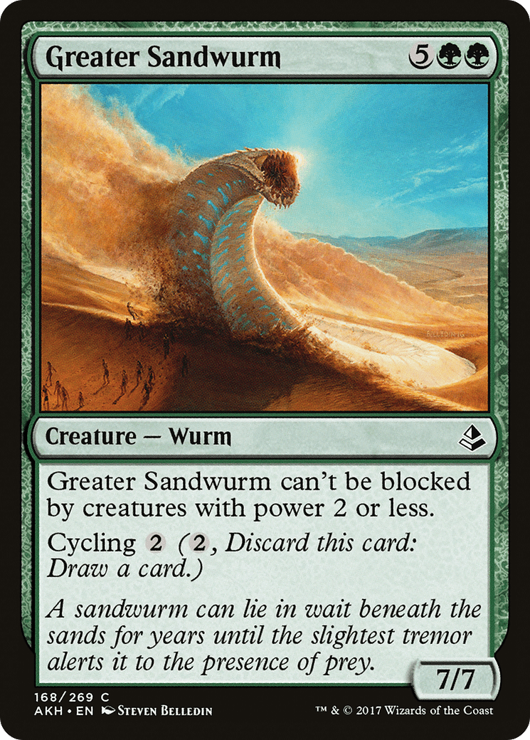 Greater Sandwurm [Amonkhet] Foil