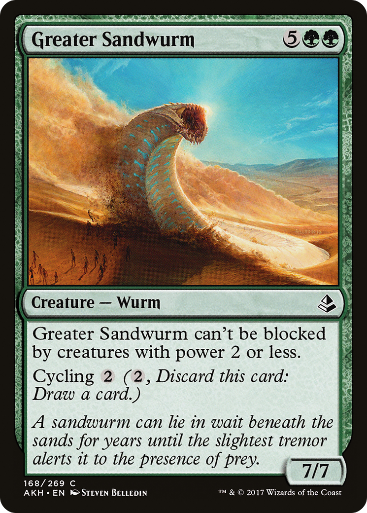 Greater Sandwurm [Amonkhet] Foil