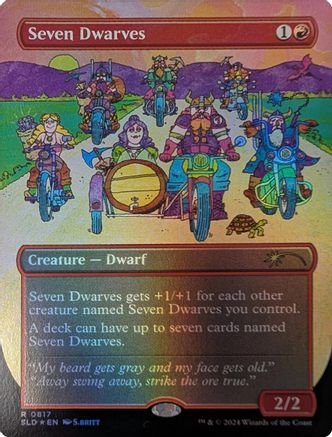 Seven Dwarves (0817) |  Foil (817) [Secret Lair Drop Series]