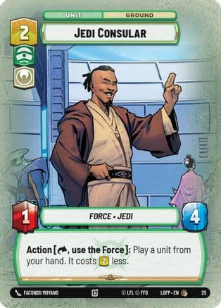 Jedi Consular | Foil (25)  [Organized Play Promos]