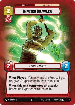 Infused Brawler | Foil (31)  [Organized Play Promos]
